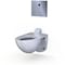 Toto TORNADO FLUSH Commercial Flushometer Wall-Mounted Toilet, Elongated Cotton White CT728CUV#01 - alternate 5